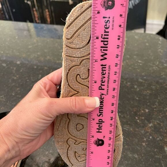 *Henri Bendel* Boho BOW La Playa Bow Flip Flop Sandals S/M - Picture 2 of 7